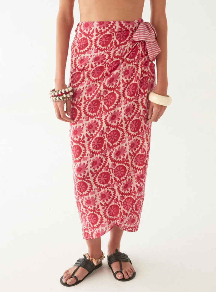 Amara Skirt - Flamingo Grooves