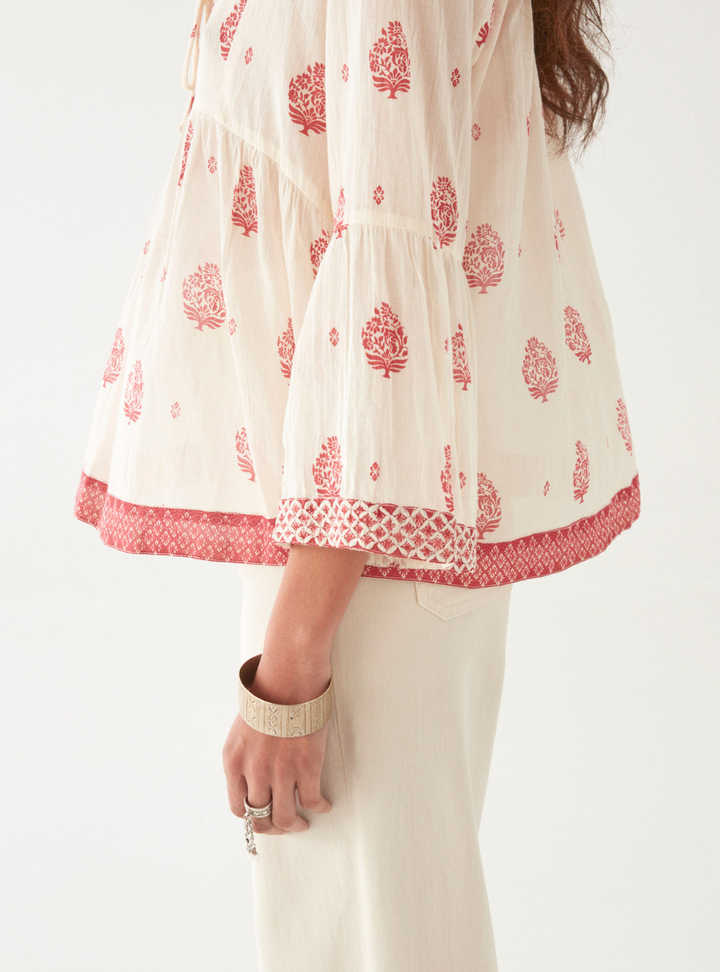Delphine Blouse - Indian Fragola