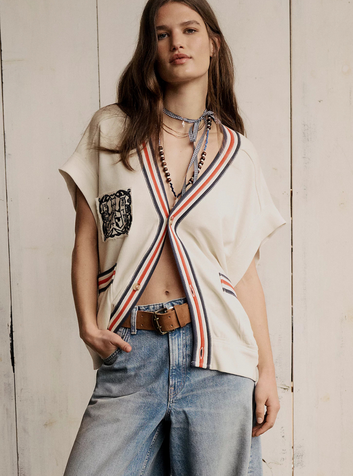 Double Cross Belt - Cognac