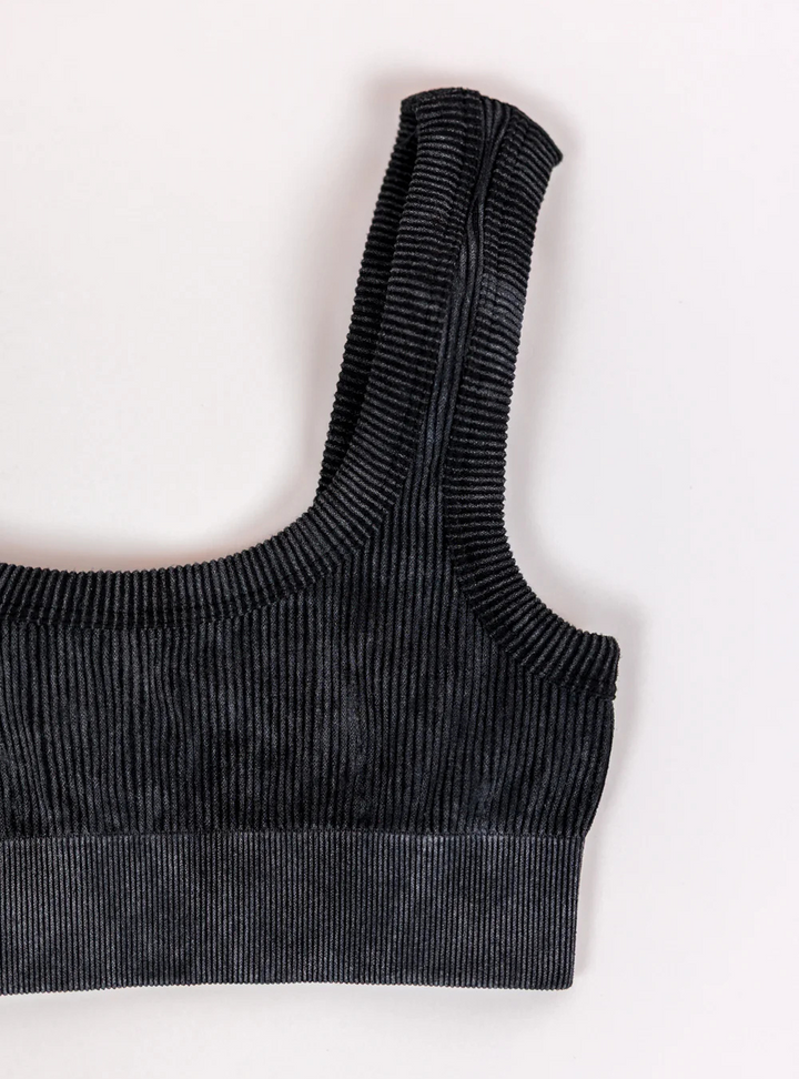 Everyday Lou Scoop Bralette - Black