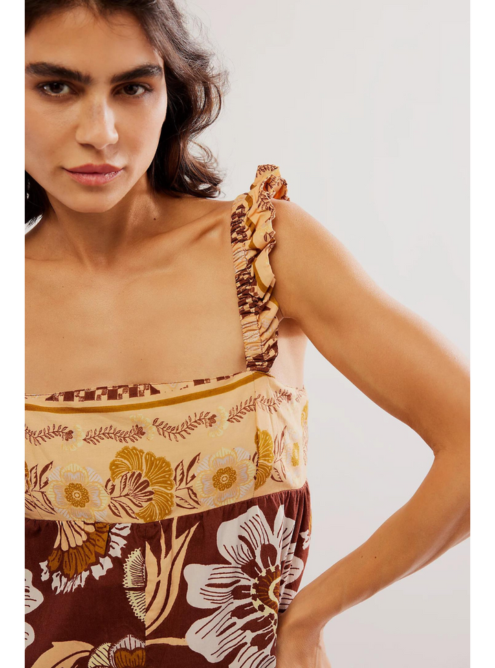 Bali Albright Jumpsuit - Coffee Combo