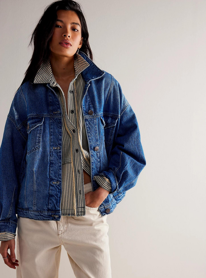 All In Denim Jacket - Touch The Sky