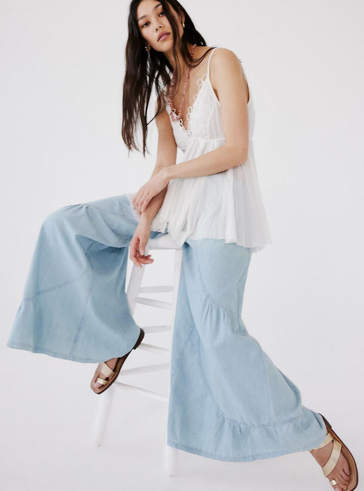 Dawn On Me Wide Leg - Moonlit