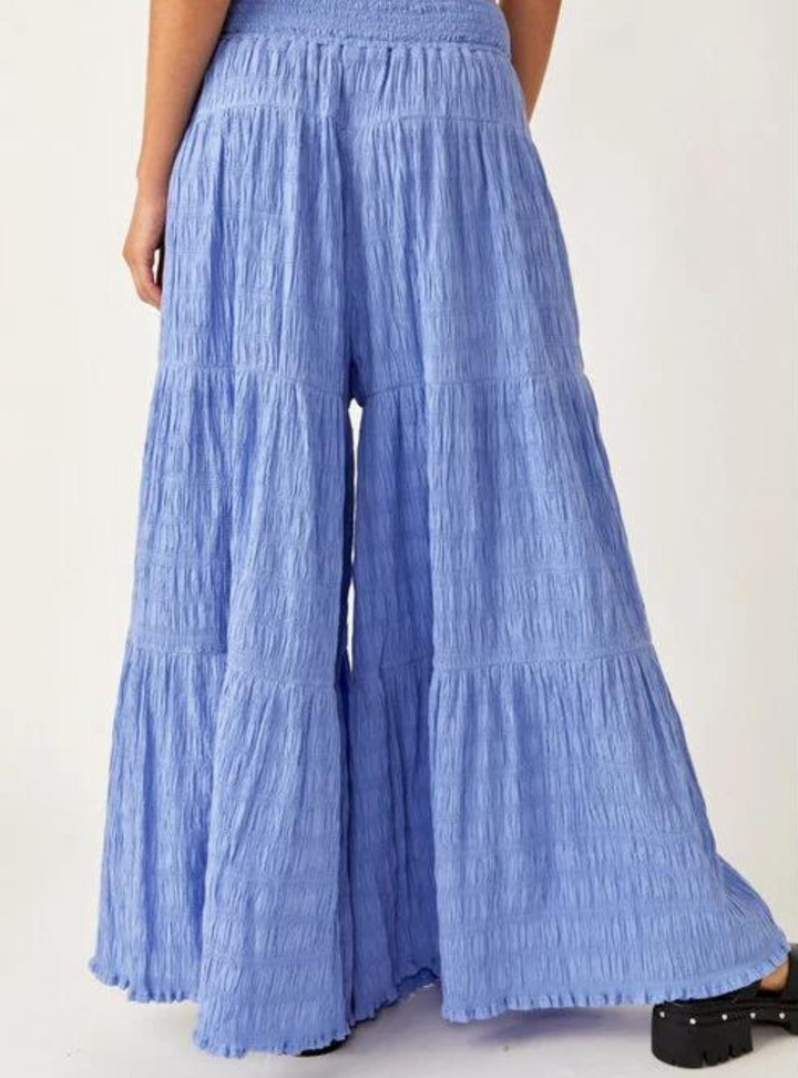 In Paradise Wide Leg Pant - Misty Dawn