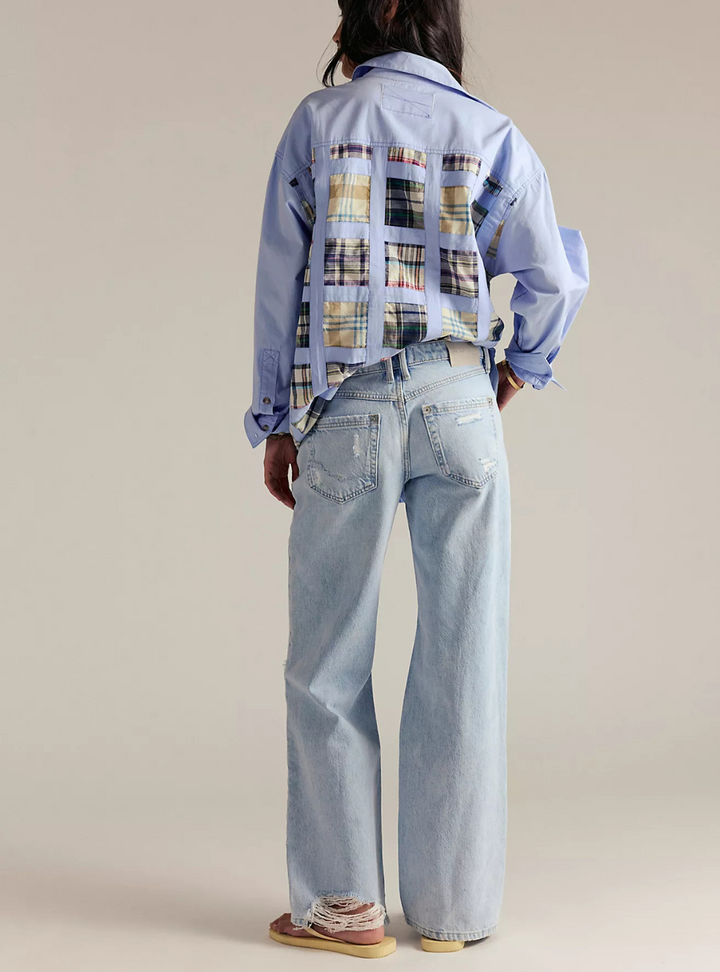 Tennessee Low-Rise Boyfriend Jeans - Indigo Run