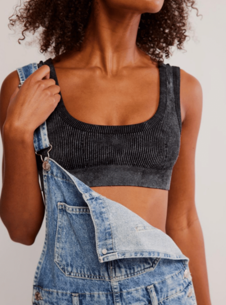 Everyday Lou Scoop Bralette - Black
