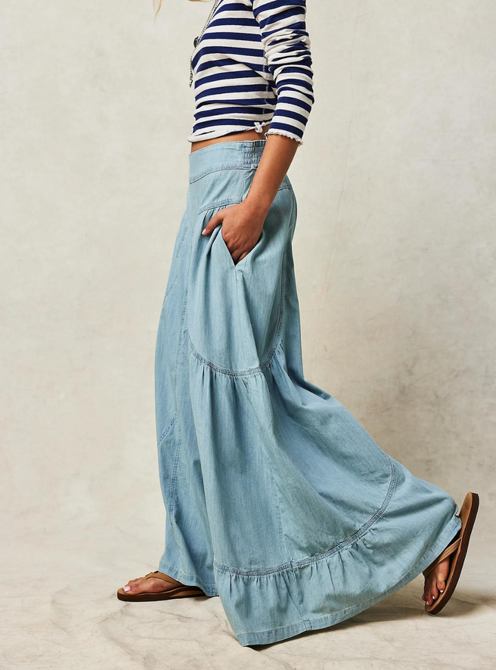 Dawn On Me Wide Leg - Moonlit