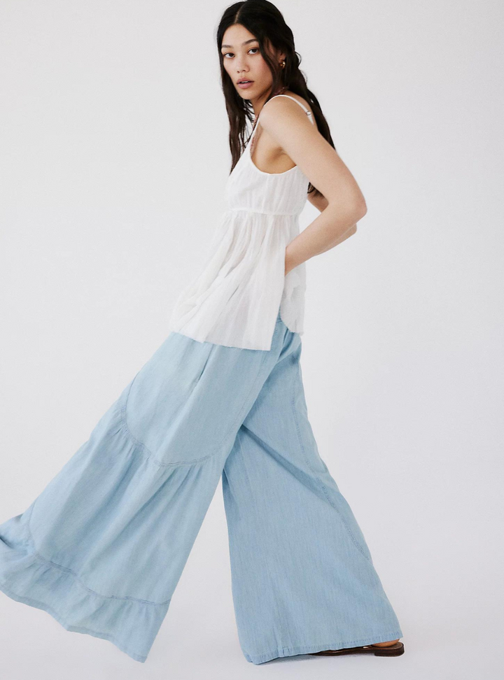 Dawn On Me Wide Leg - Moonlit