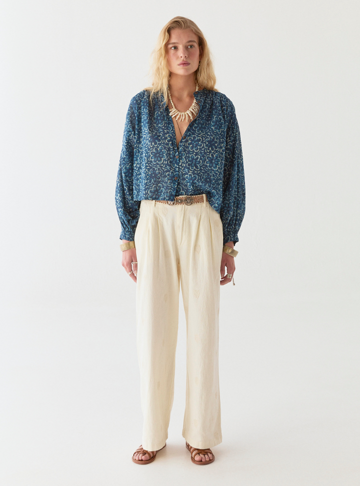 Gaia Blouse - Oceano Mare