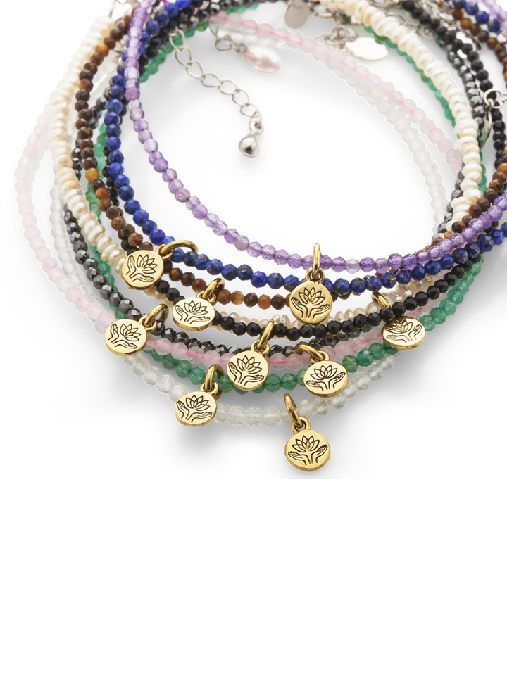 Onyx Celestial Gem Bracelet