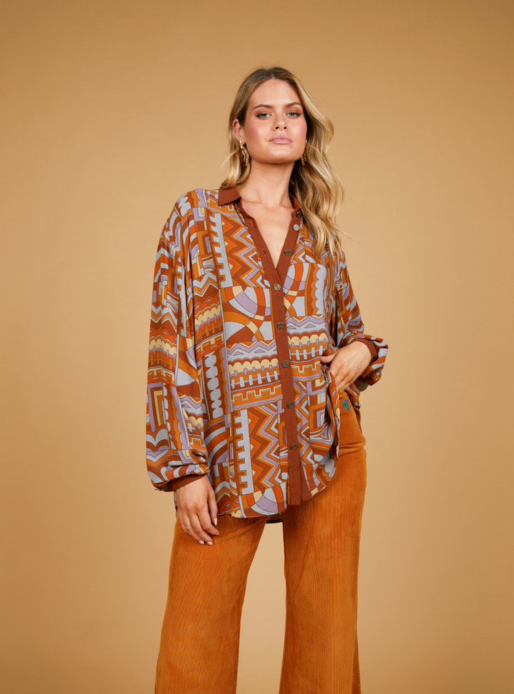 Everley Shirt - Ginger