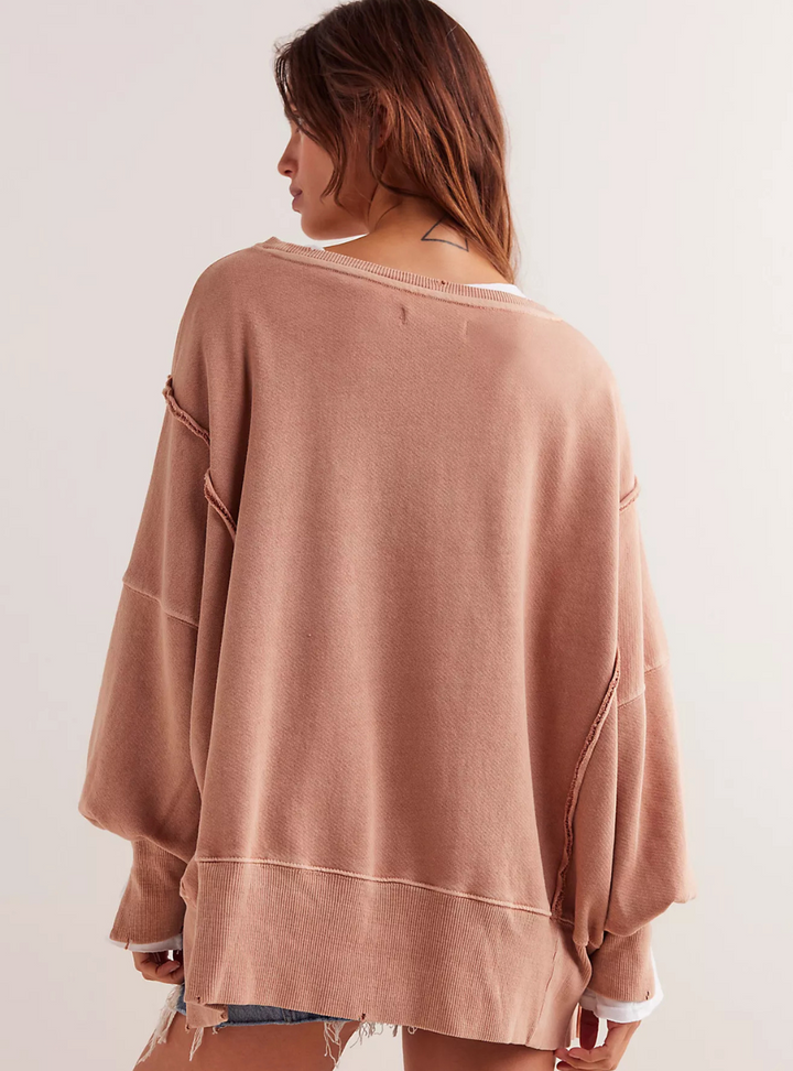 Graphic Camden Pullover - Mirrored Horses