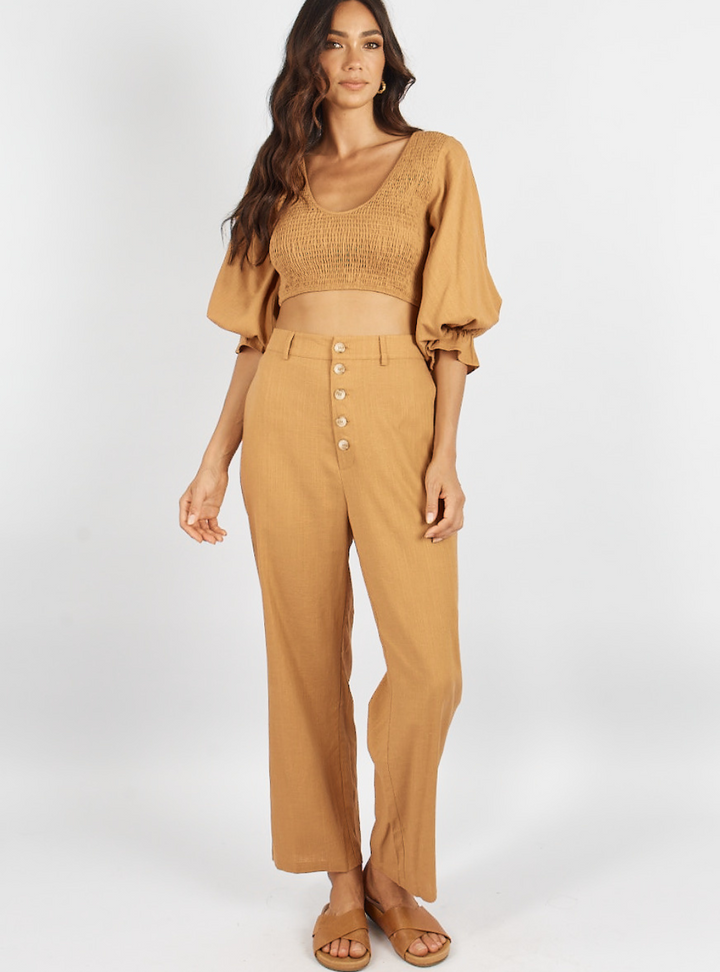 Grazie Pants - Brown