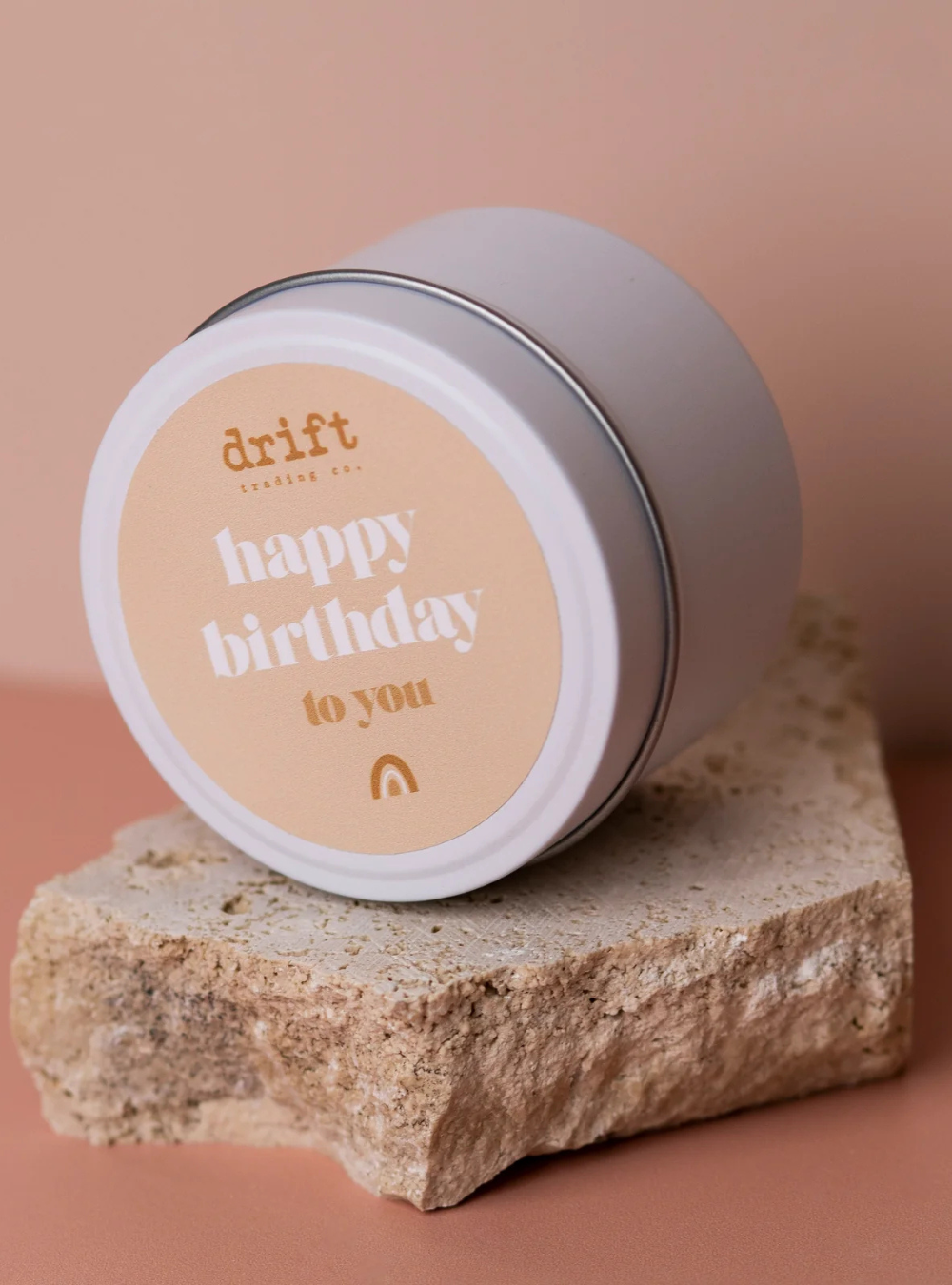 'Happy Birthday' Travel Tin - Lychee & Peony