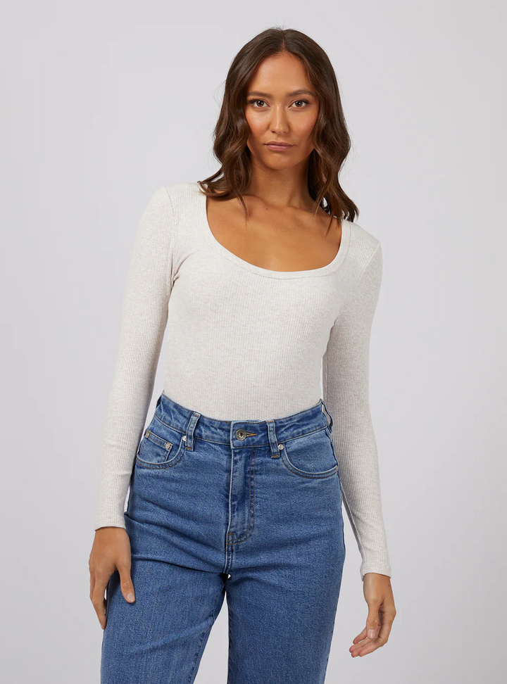 Hazel Long Sleeve - Oatmeal