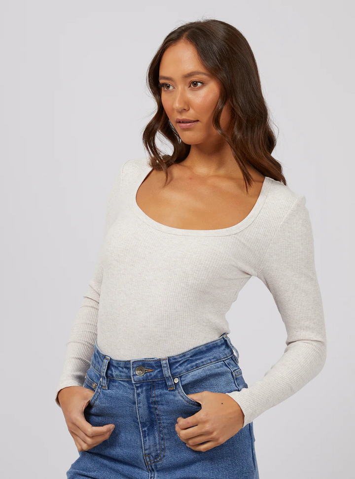 Hazel Long Sleeve - Oatmeal