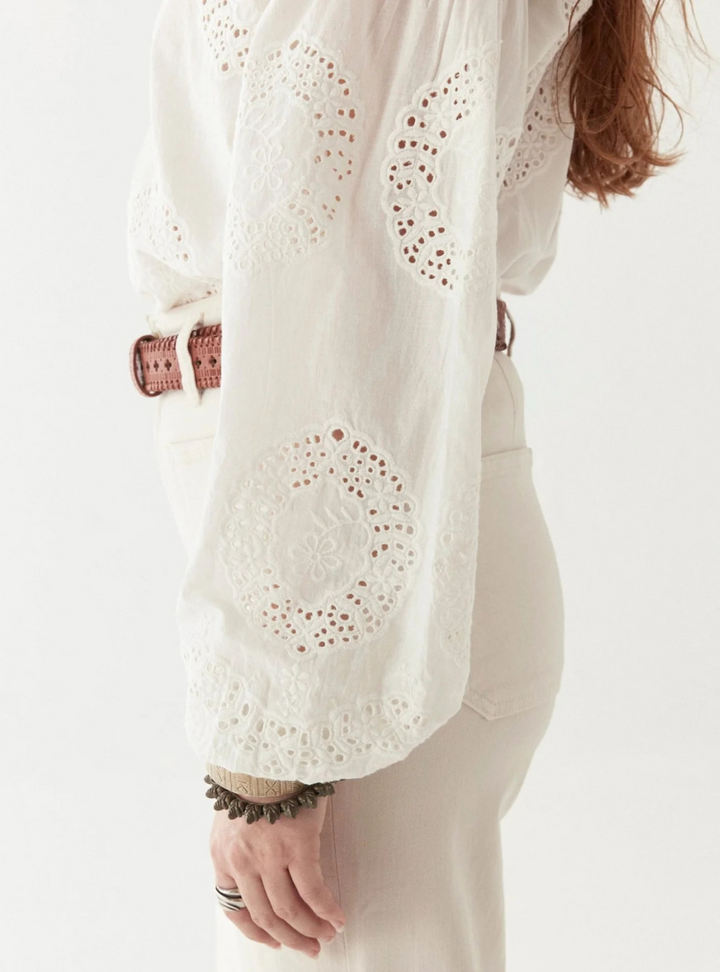 Margaret Blouse - Bath Rose