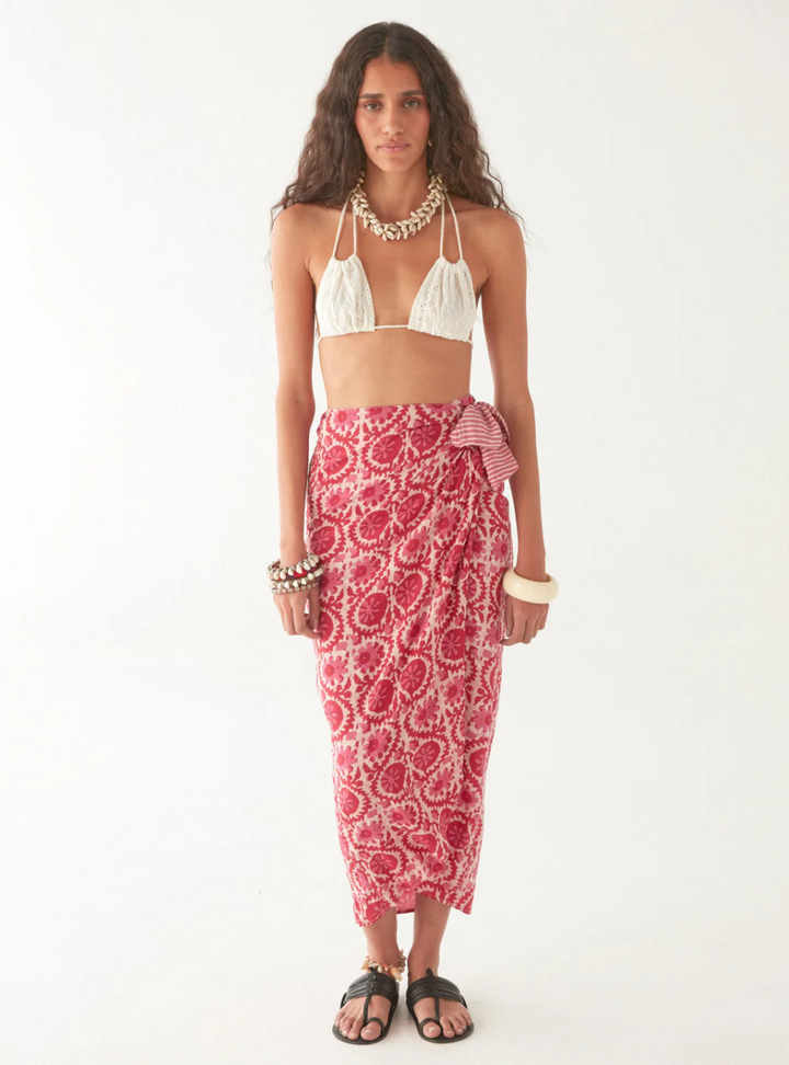 Amara Skirt - Flamingo Grooves