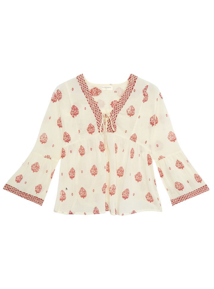 Delphine Blouse - Indian Fragola