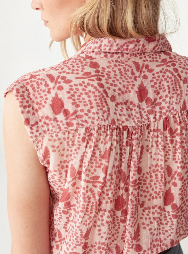 Lea Blouse - Pink Martini