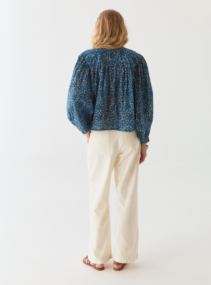 Gaia Blouse - Oceano Mare