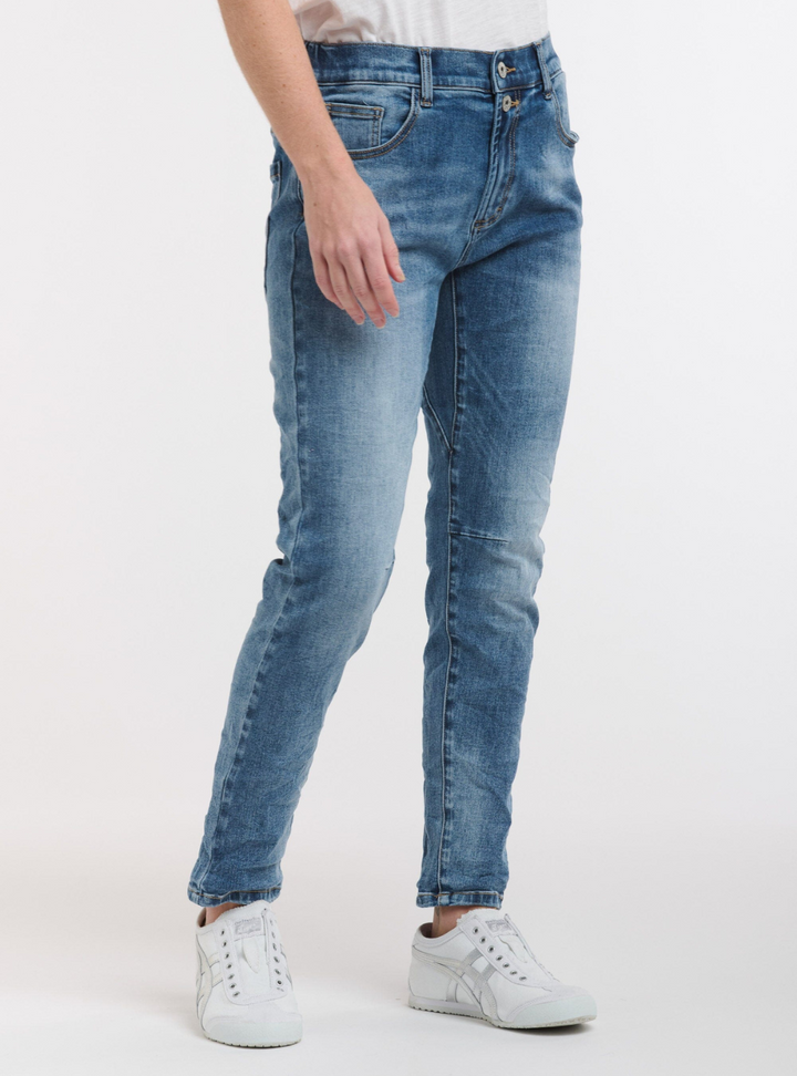 ITALIAN STAR Emma Stretch Jeans - Light Wash Denim