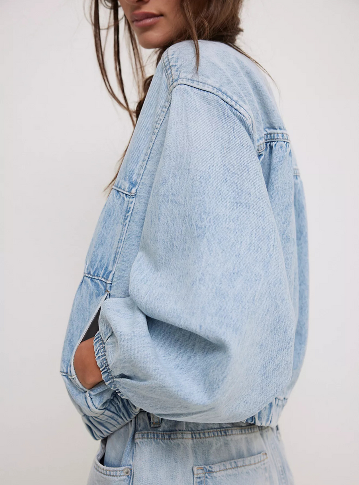 Layla Denim Jacket - Sunbeam