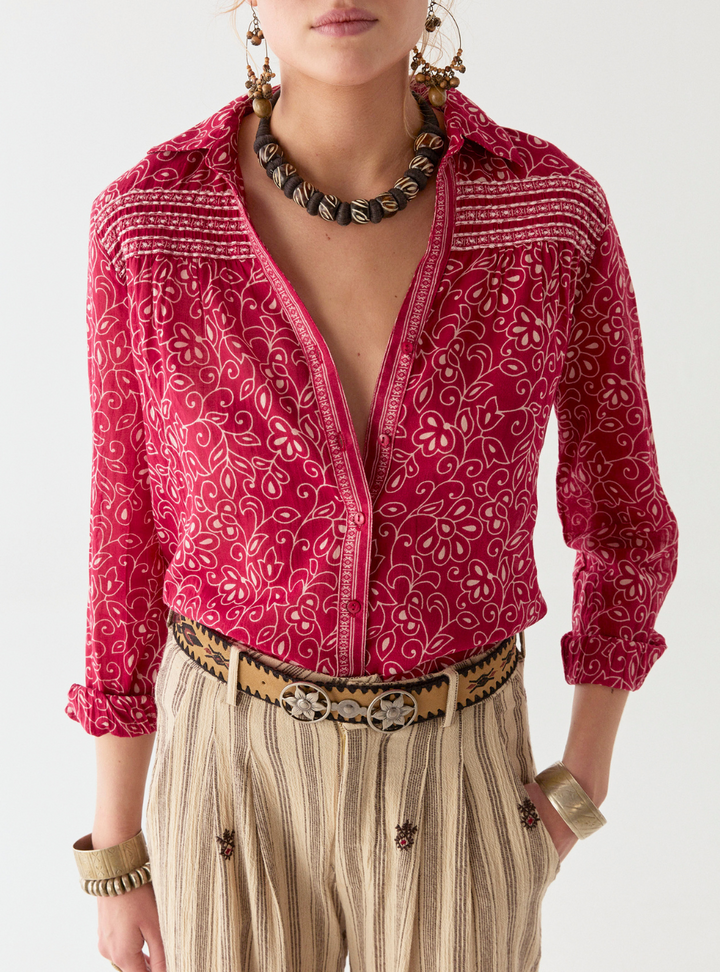 Cohen Blouse - Jeranio Chilli