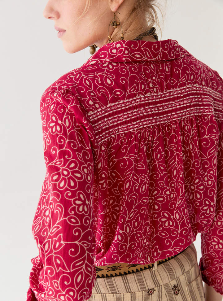 Cohen Blouse - Jeranio Chilli