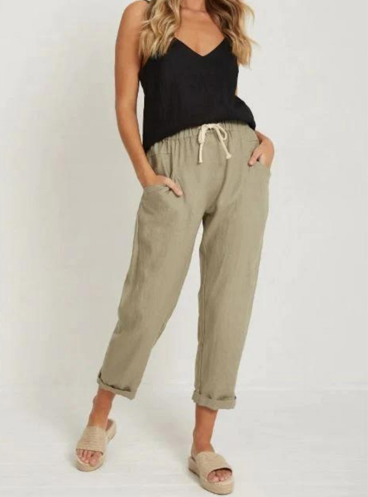 Luxe Pants - Khaki