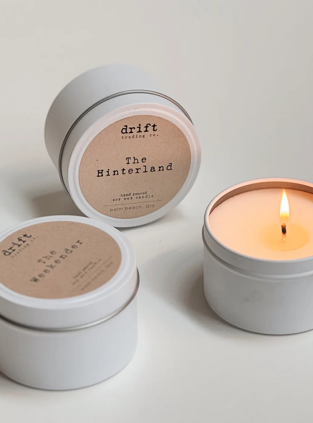 Travel Tin Candle - Japanese Honeysuckle