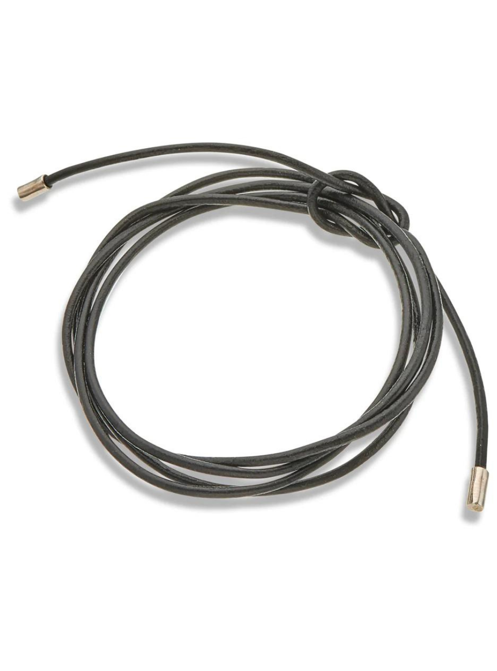 Black Leather Lariat