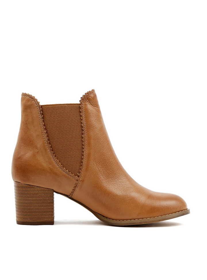 Sadore Boots - Dark Tan Leather
