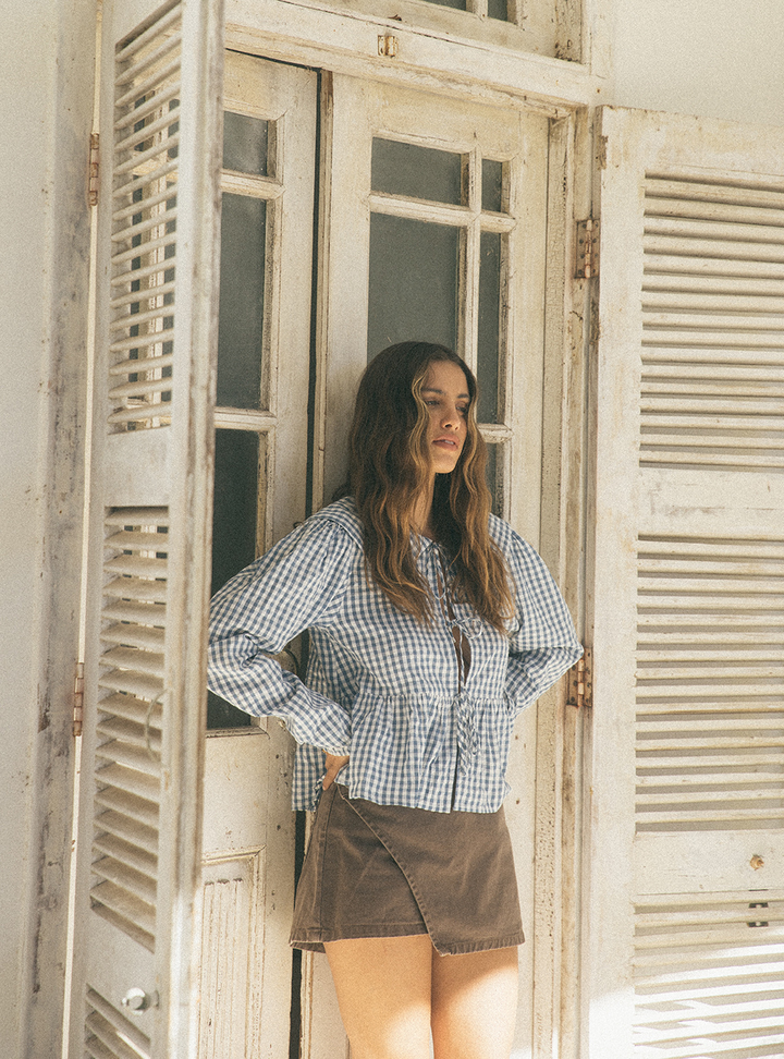 Lenni Mini Skort - Cocoa