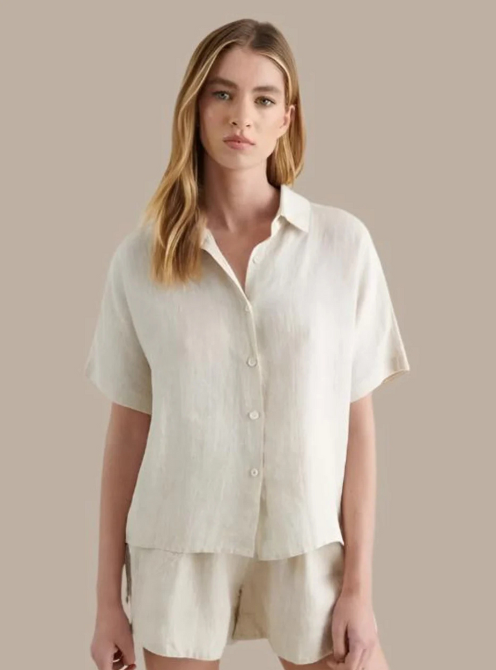 Bronte Shirt - Natural