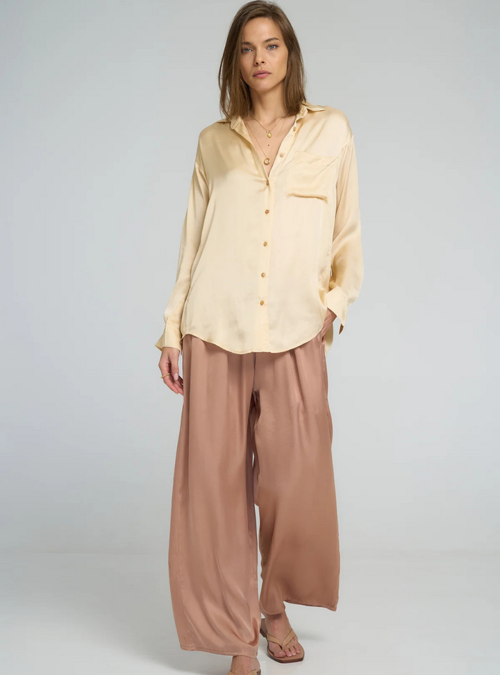 Feather Pant - Rose Bisque