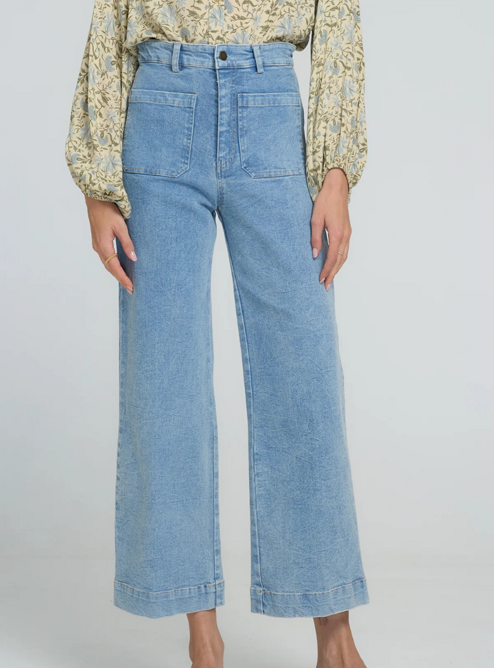 Molly Denim Jeans - Pale Blue