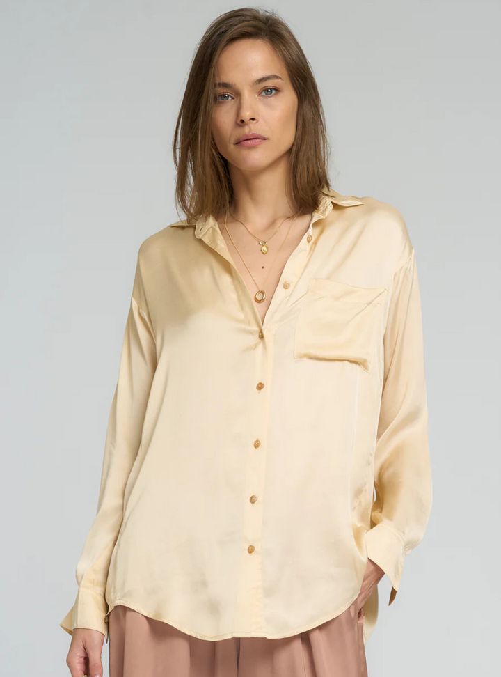 Roshi Shirt - Butter Yellow