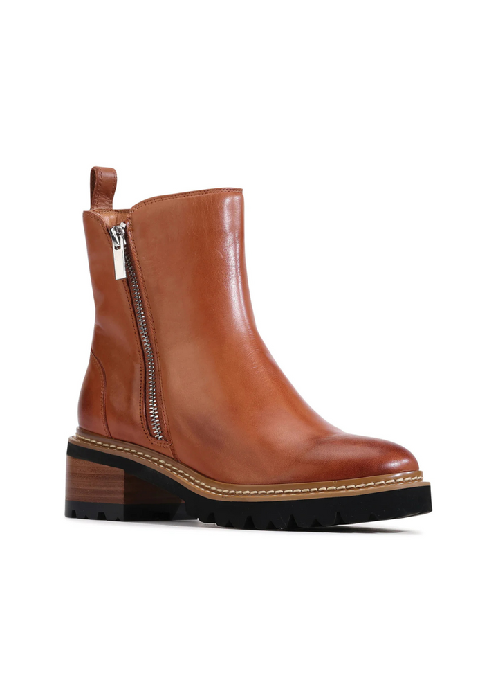 Lindira Ankle Boots - Brandy