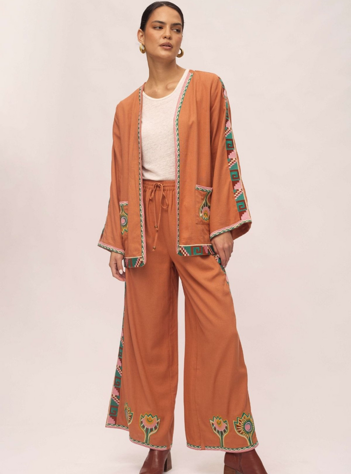 Sunday Linen Pants - Sandstone