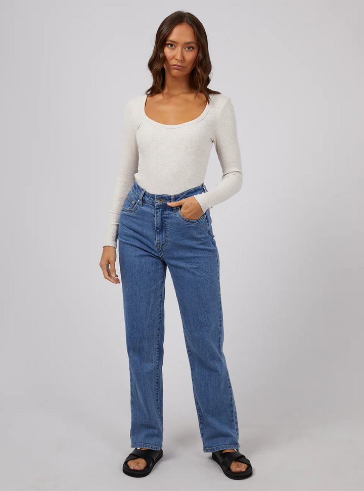 Hazel Long Sleeve - Oatmeal