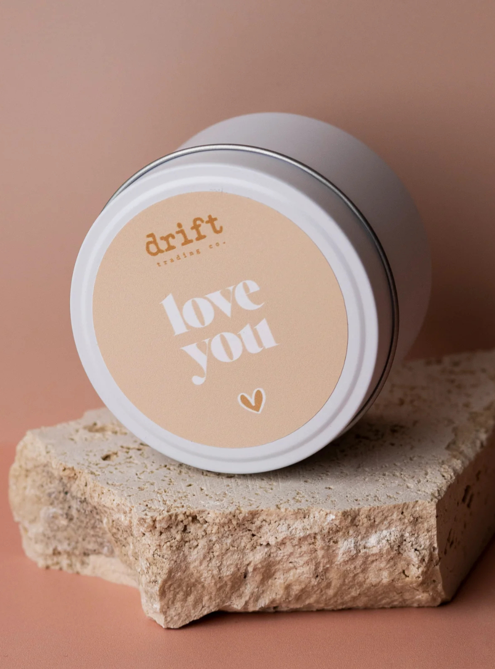 'Love You' Travel Tin - Coconut & Tahitian Lime