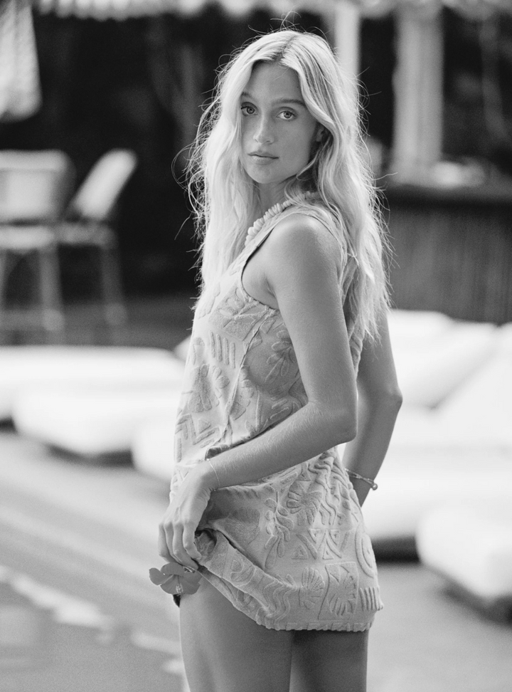 Mai Tai V Tunic Dress - Moss