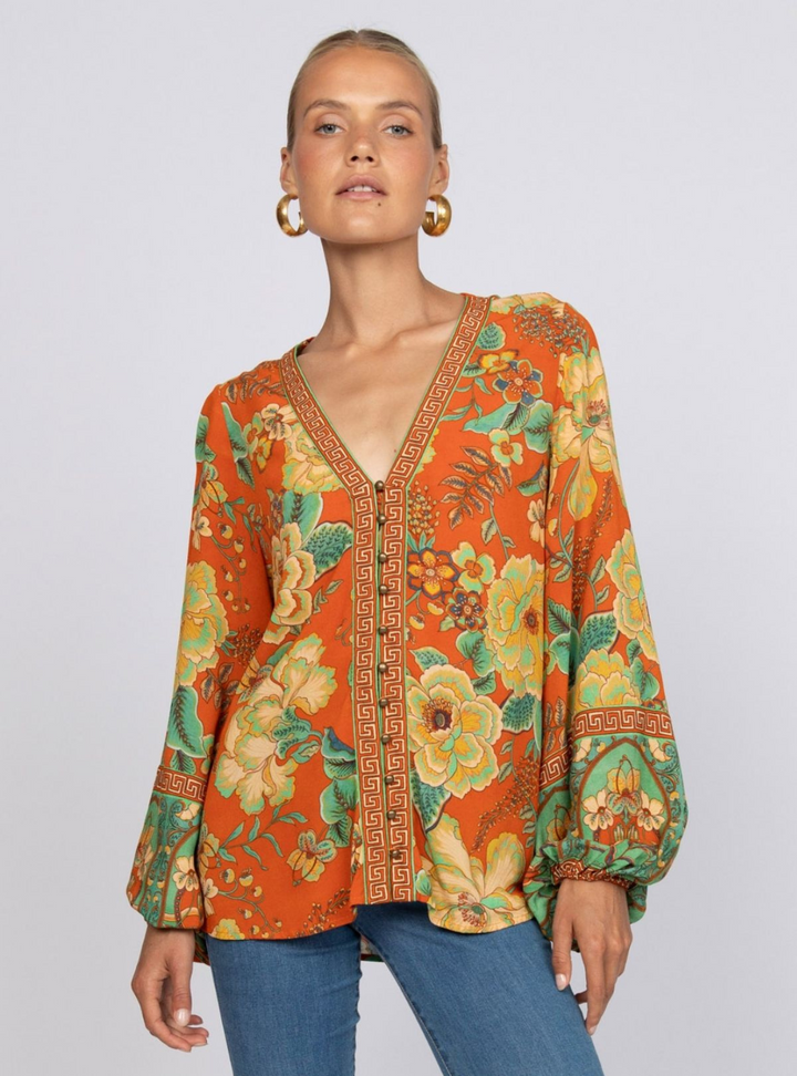 Maddison Blouse - Tango