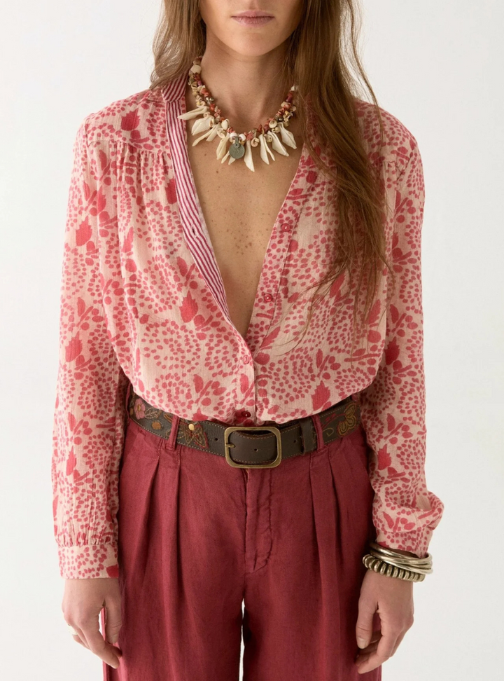 Dylan Blouse - Pink Martini