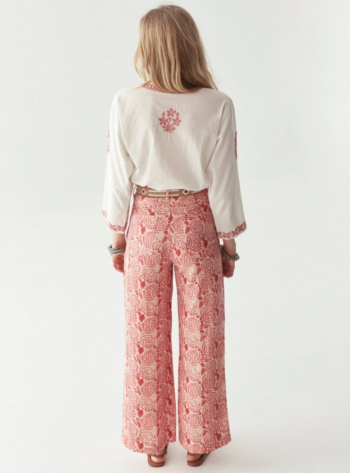 Shyla Blouse - Chikan Blossom