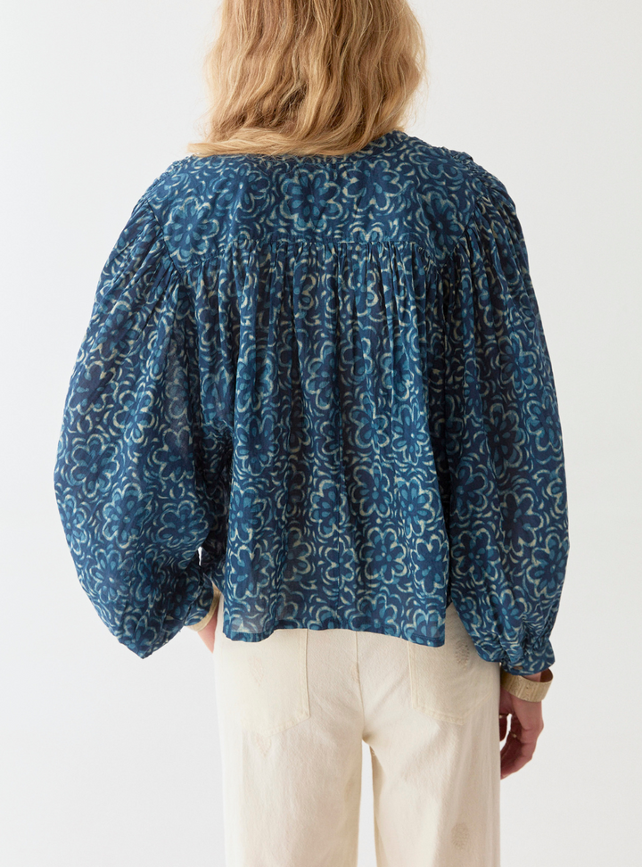 Gaia Blouse - Oceano Mare