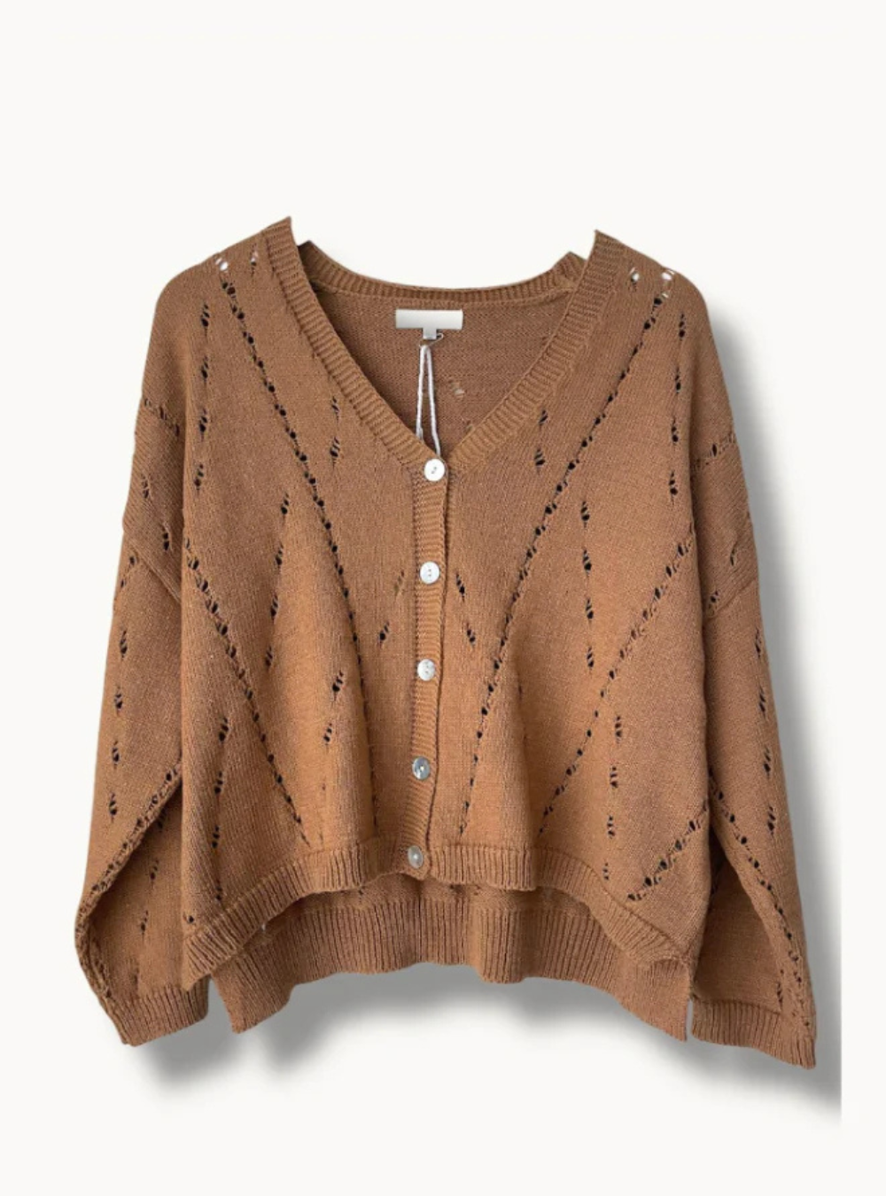 Maria Cardigan - Toffee