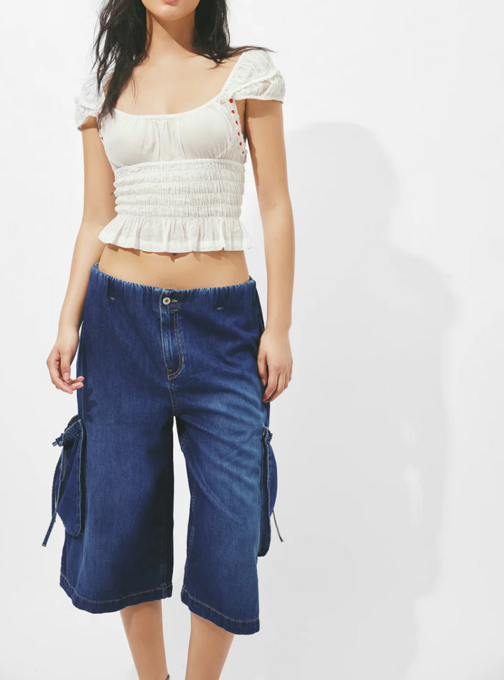 Marty Pull-On Crop Jeans - Atlantic Coast