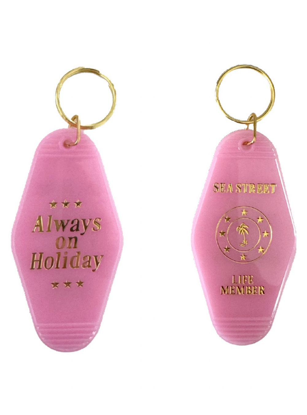 Sea Street Member Keychain - Pink